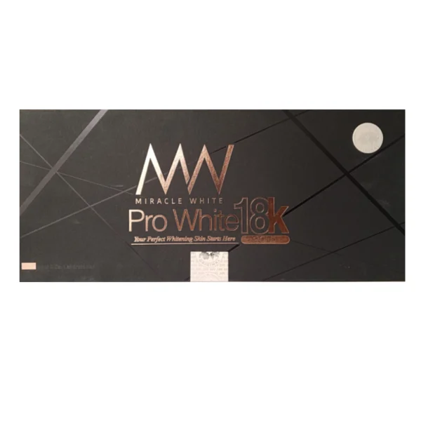 Miracle White Pro White 18K Gold Injection – Premium Glow Formula