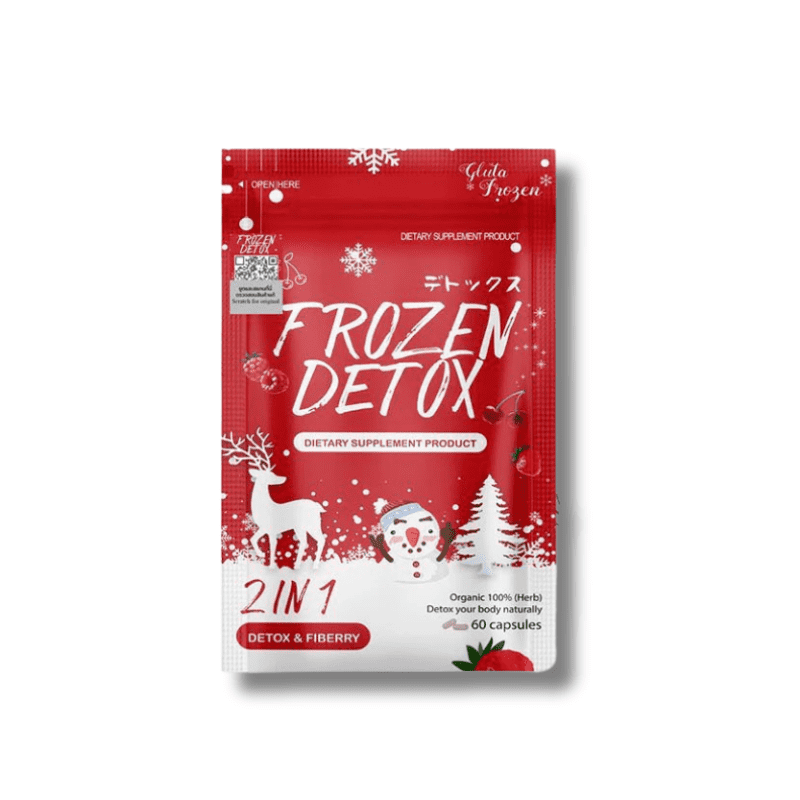 Frozen Detox Capsules – Herbal Weight Loss + Cleanse - Image 1