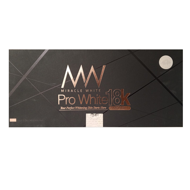 Miracle White Pro White 18K Gold Injection – Premium Glow Formula - Image 1