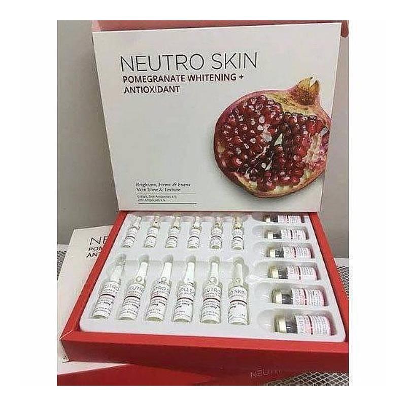 Neutro-Skin-White Neutro Skin Pomegranate Whitening Injection – 6 Sessions | Made in France - Image 1
