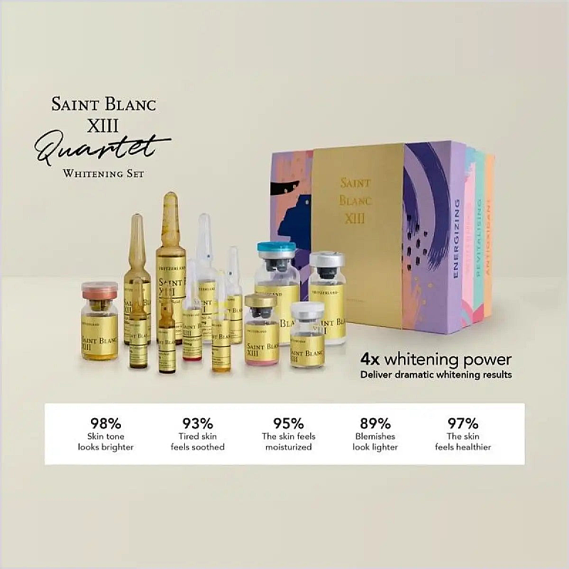 SaintBlancXIII Saint Blanc XIII Whitening Injection – Swiss Made | 4 Fast Doses - Image 1